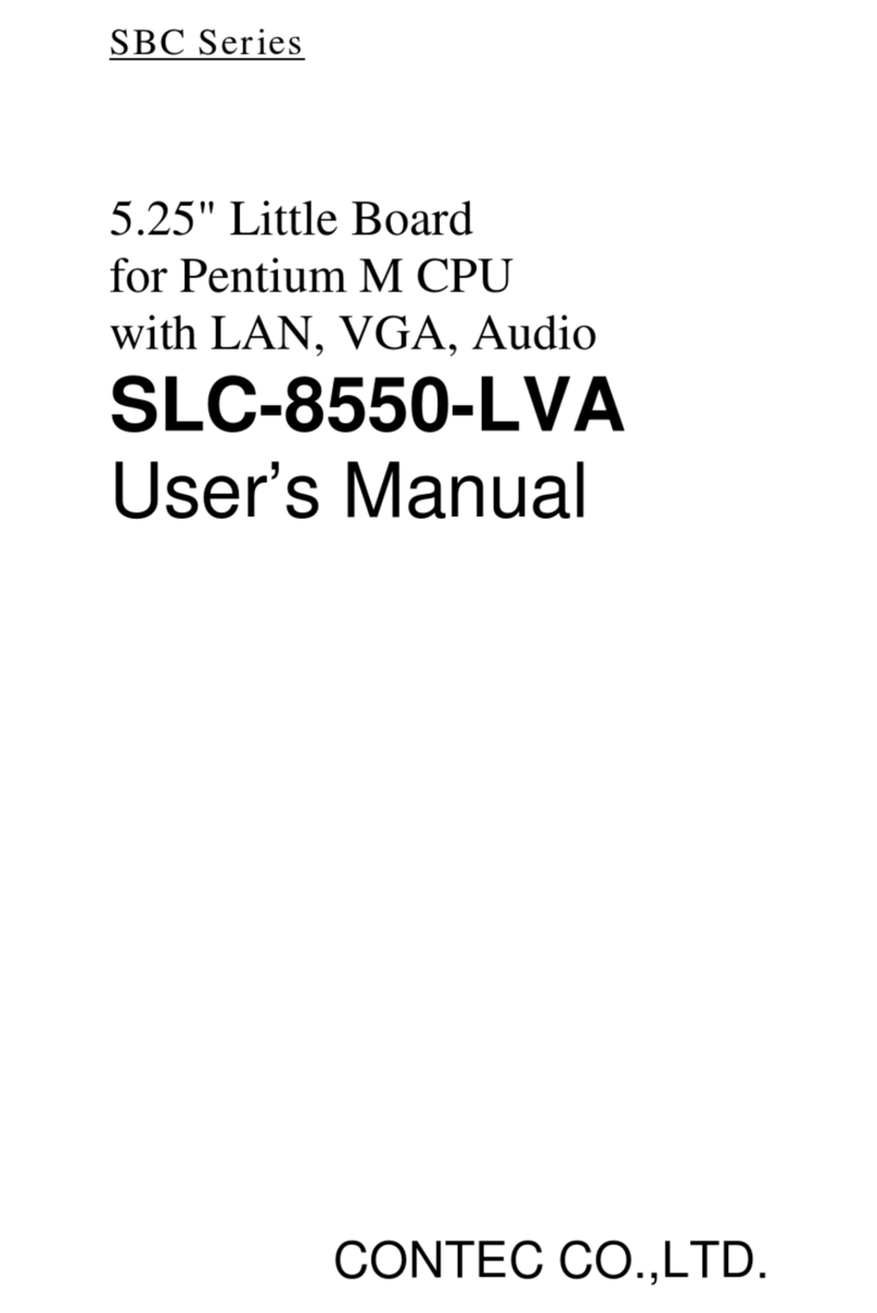 Contec SLC-8550-LVA User manual