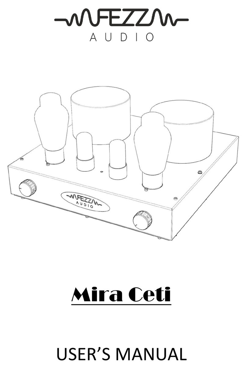 Fezz Audio Mira Ceti User manual