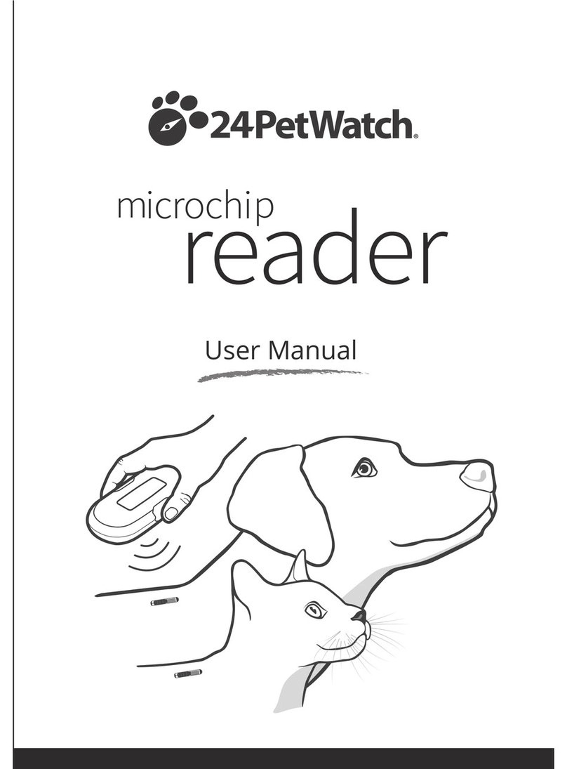 24PetWatch Microchip Reader user manual 24PetWatch Microchip Reader user manual