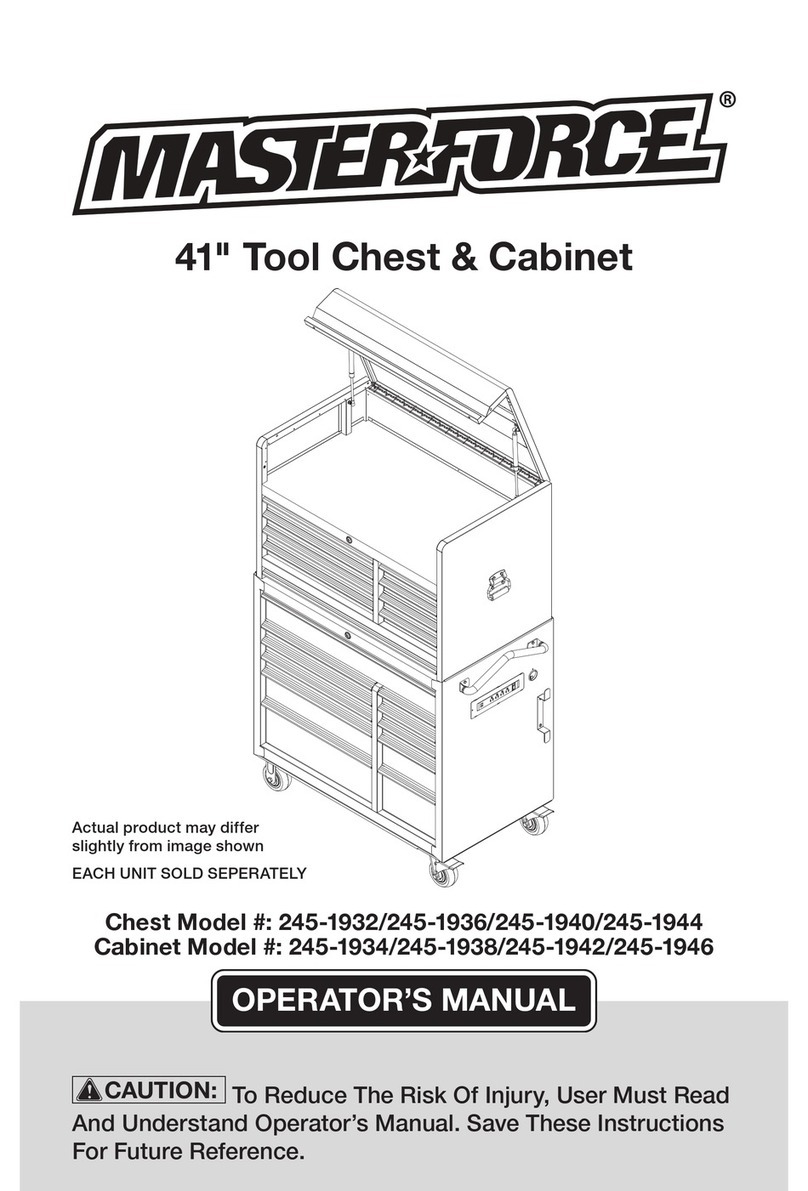 Menards MASTERFORCE 245-1932 User manual