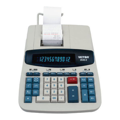Victor 2640-2 User manual
