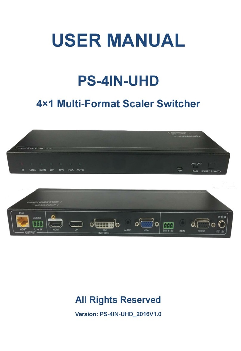 GeMNeXT PS-4IN-UHD user manual