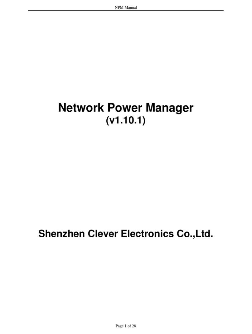 Clever Electronics NPM2000 User manual
