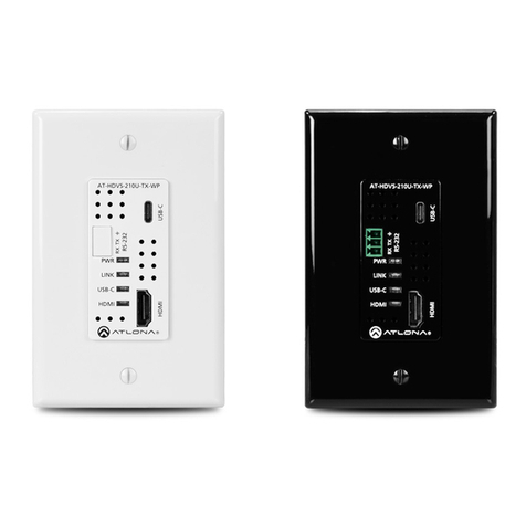 Atlona AT-HDVS-210H-TX-WP User manual