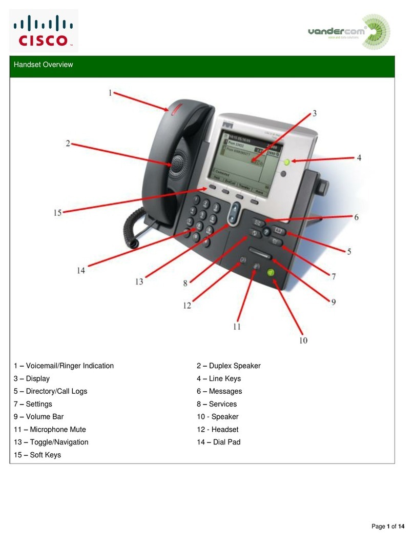 Cisco CP-7941G manual