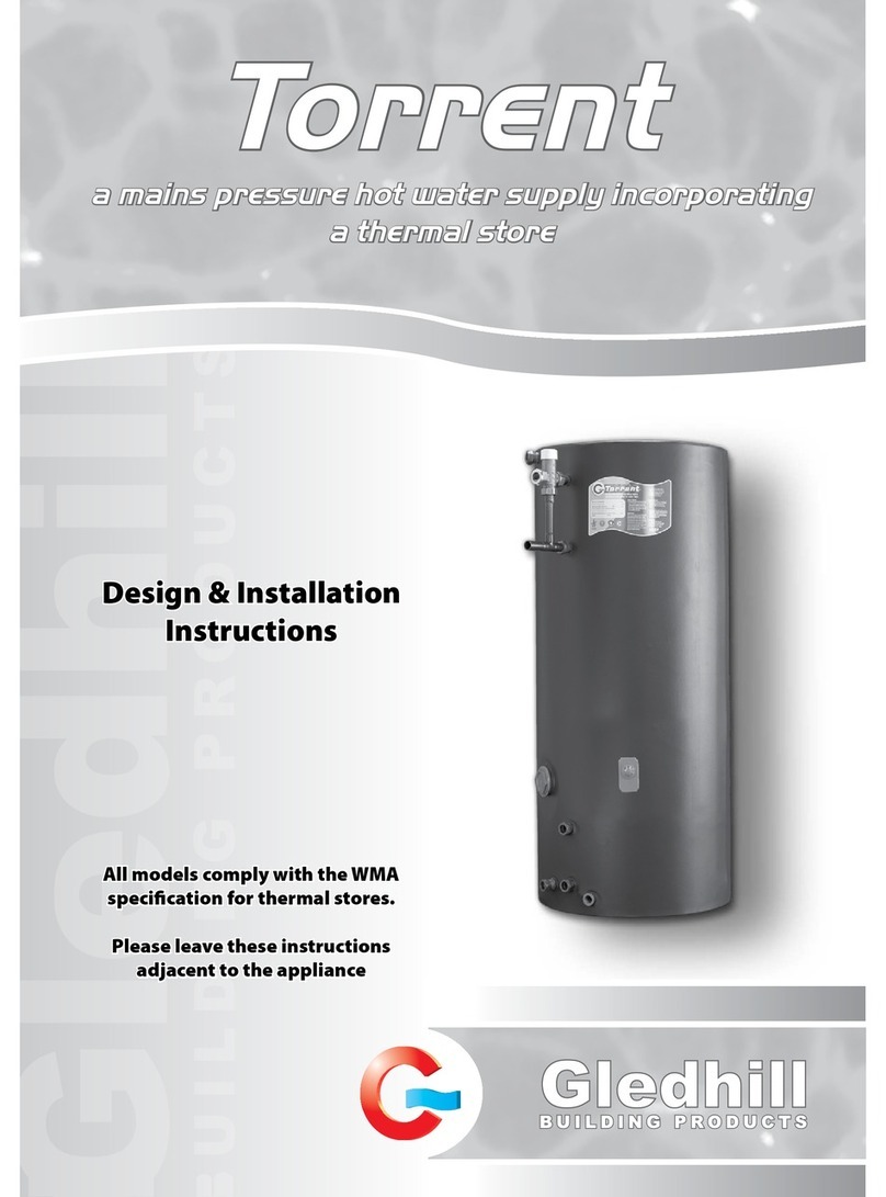 gledhill Torrent T210 DE User manual