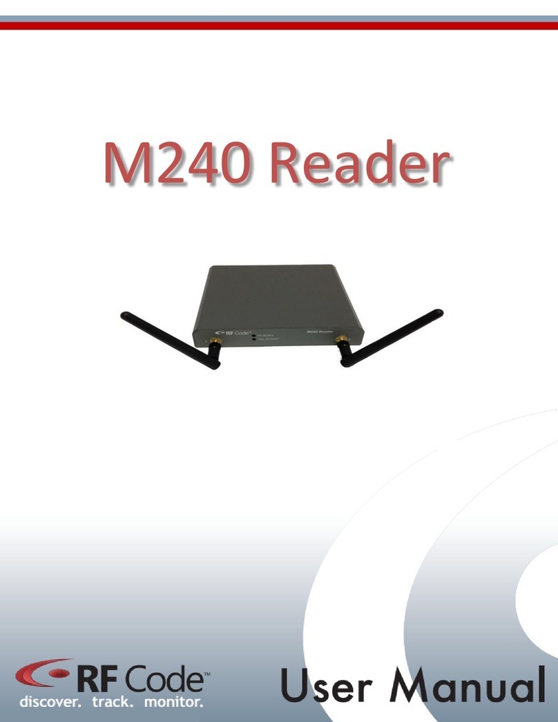 RF Code M240 user manual