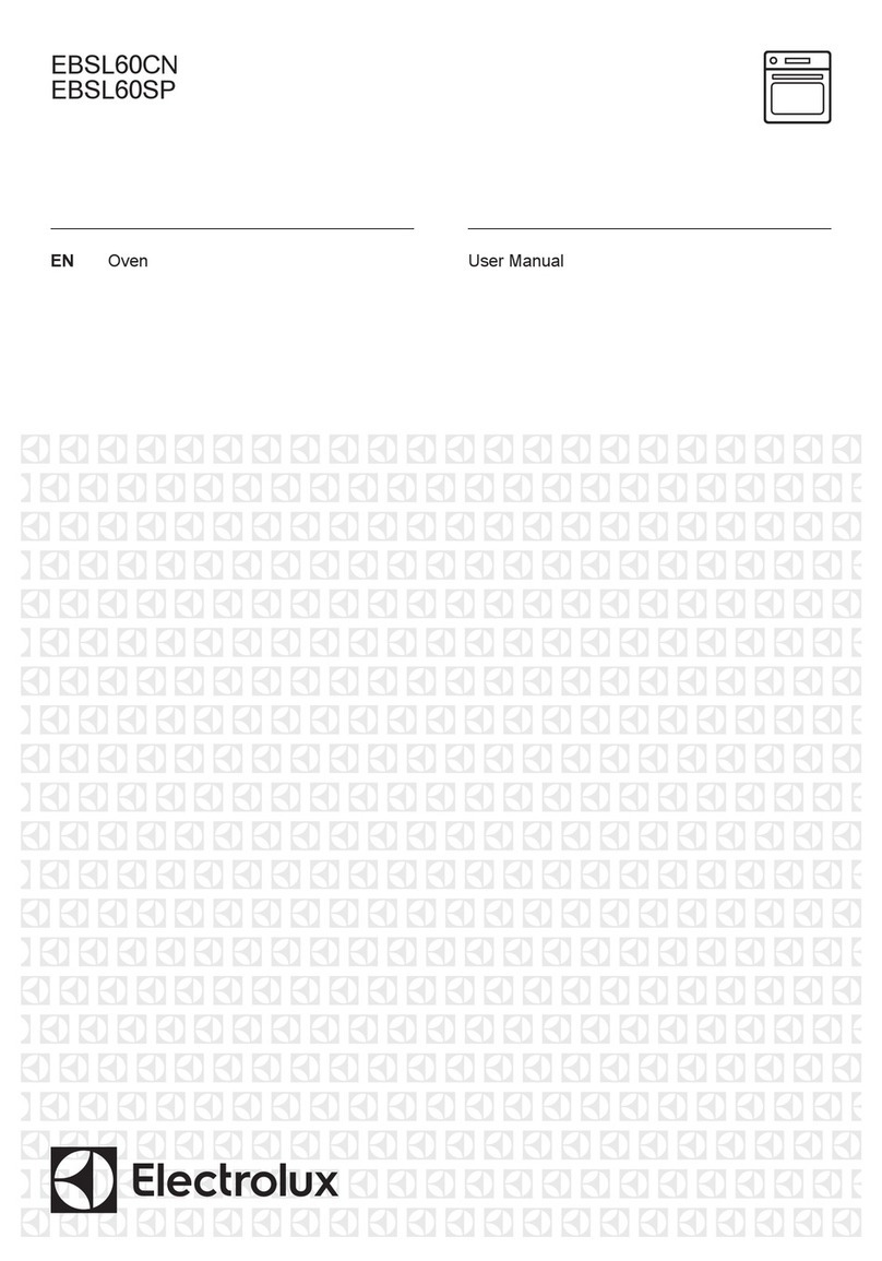 Electrolux EBSL60SP user manual