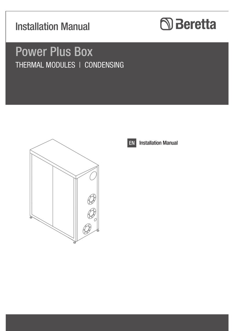 Beretta Power Plus Box 150 installation manual