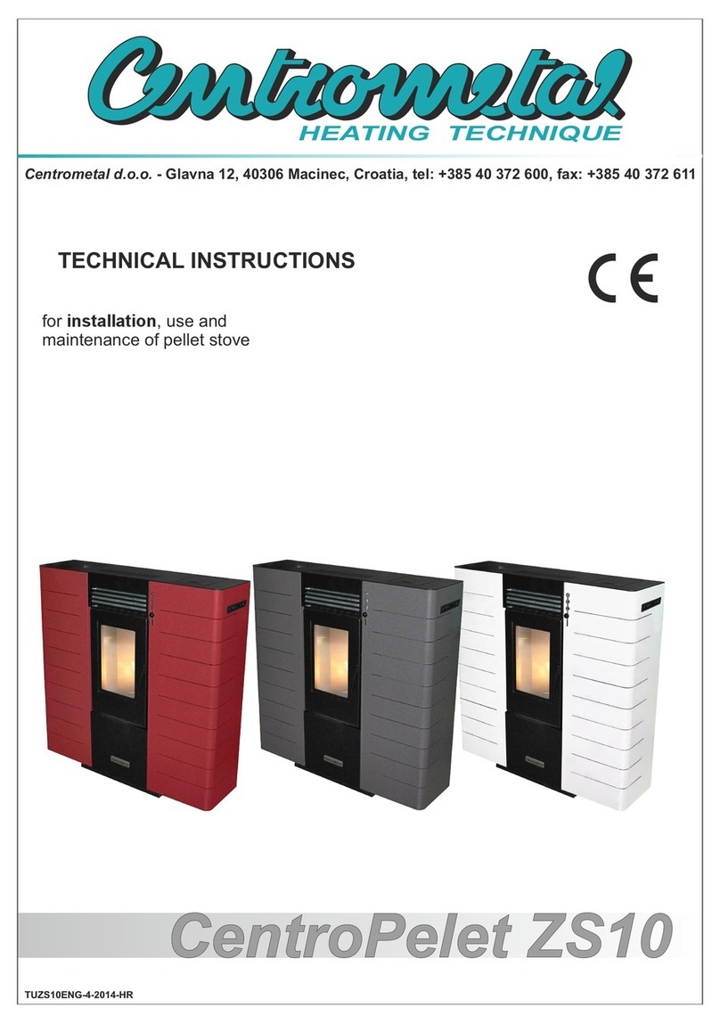 Centrometal CentroPelet ZS10 Technical instructions