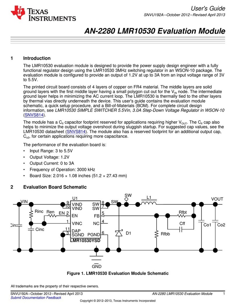 Texas Instruments LMR10530 User manual
