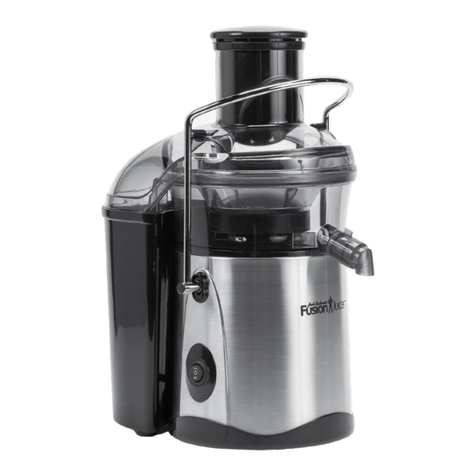 FusionJuicer SLH90 owner's manual