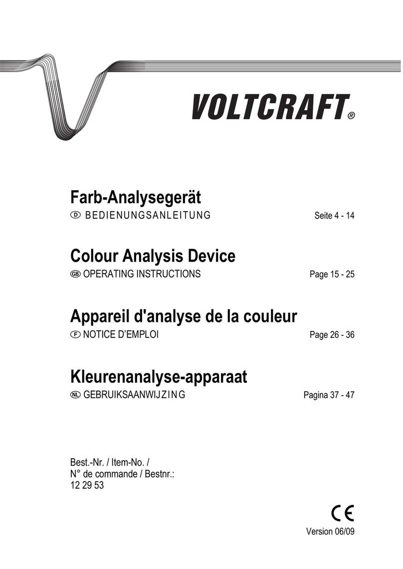 VOLTCRAFT 12 29 53 operating instructions