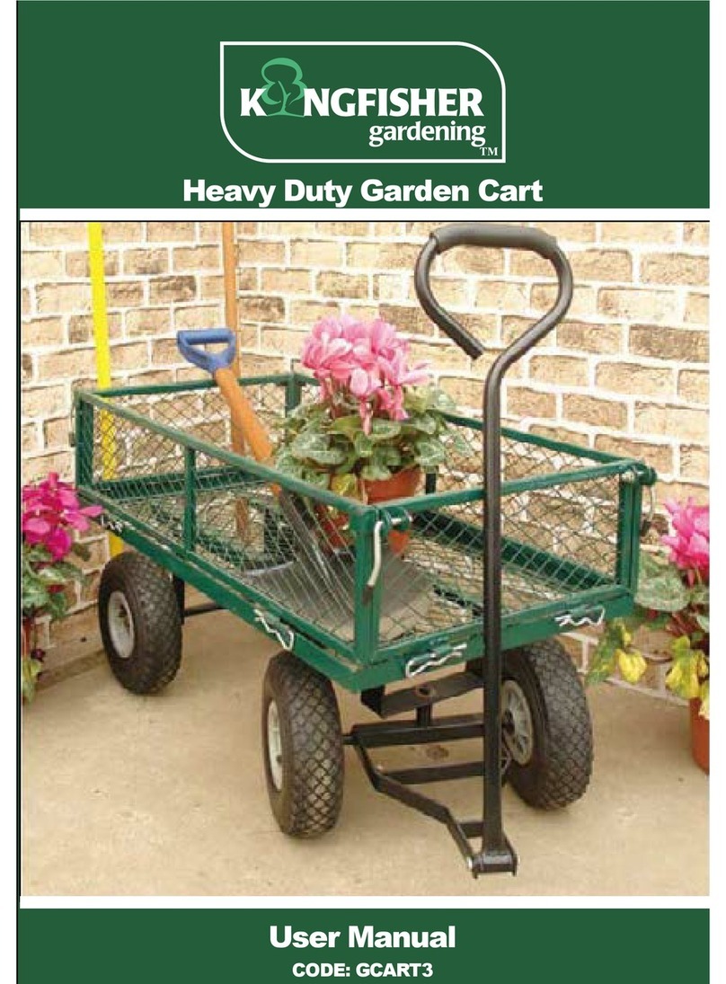 Kingfisher gardening GCART3 user manual