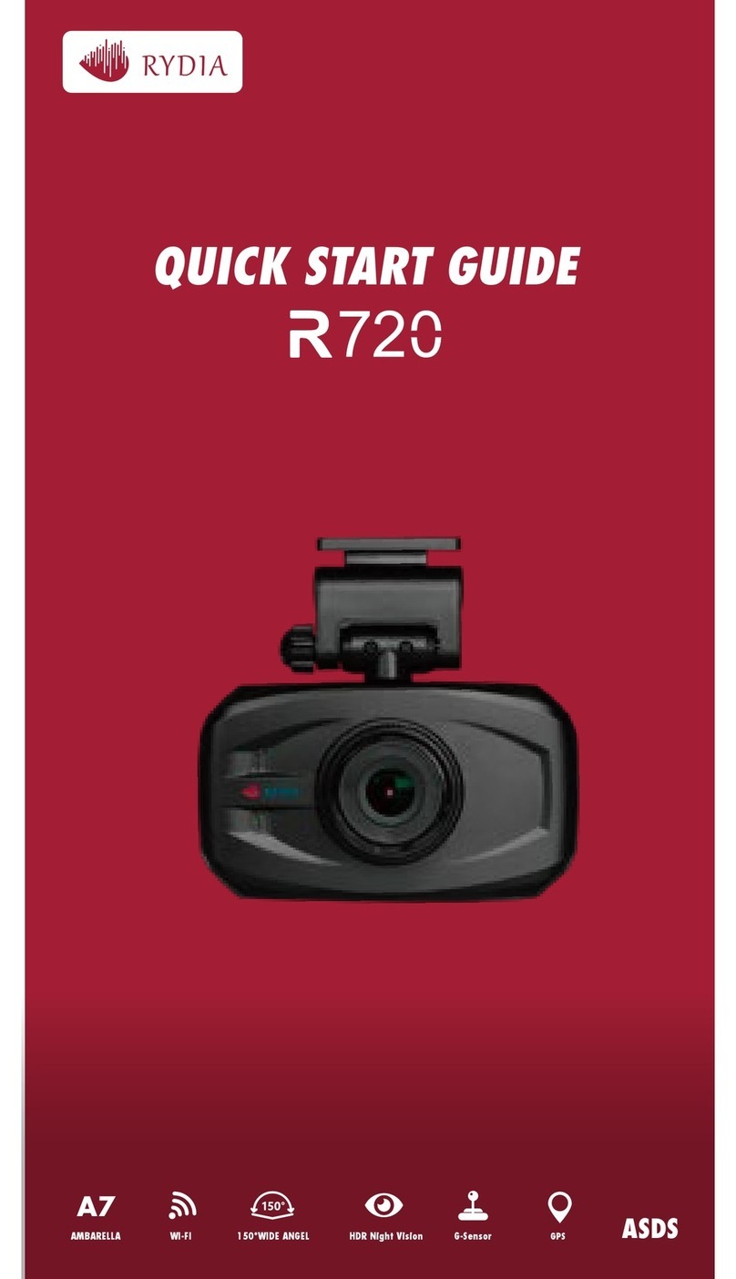 Rydia R720 quick start guide