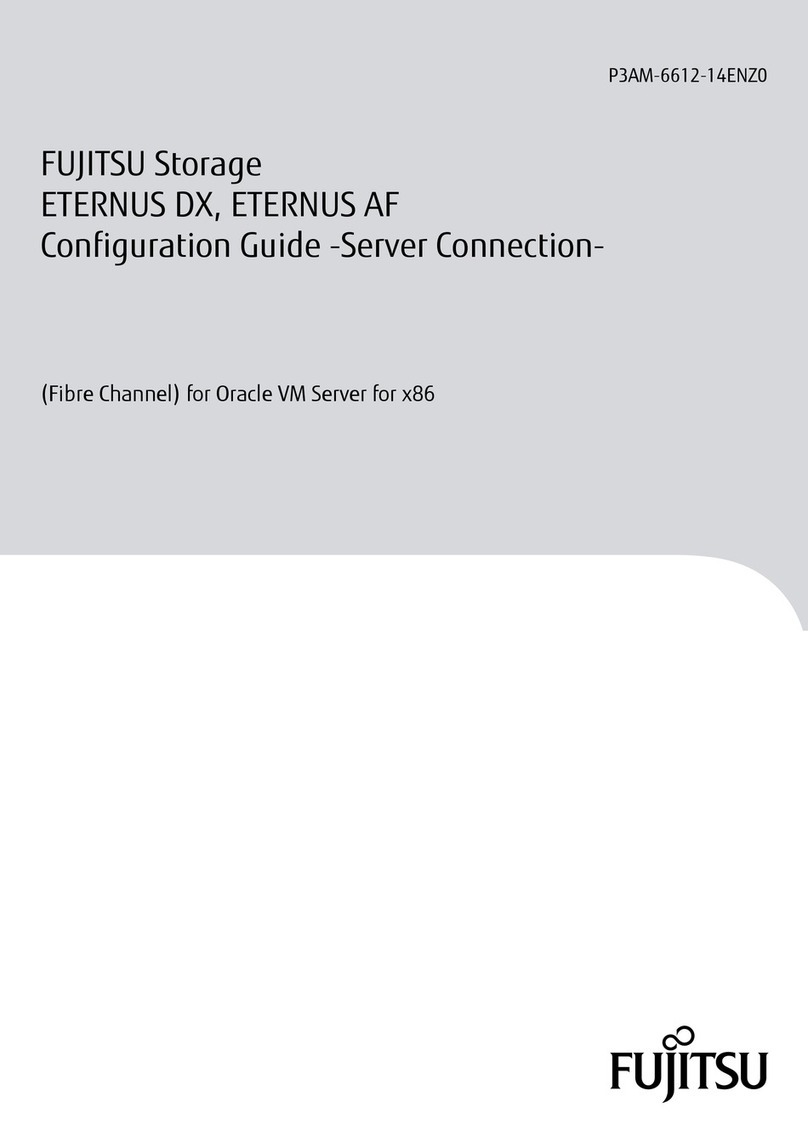 Fujitsu ETERNUS DX Disk User manual