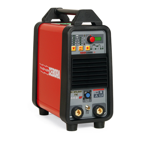 Cebora BI-WELDER TIG 2040 DC-HF User manual