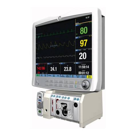 GE CARESCAPE Monitor B850 User manual