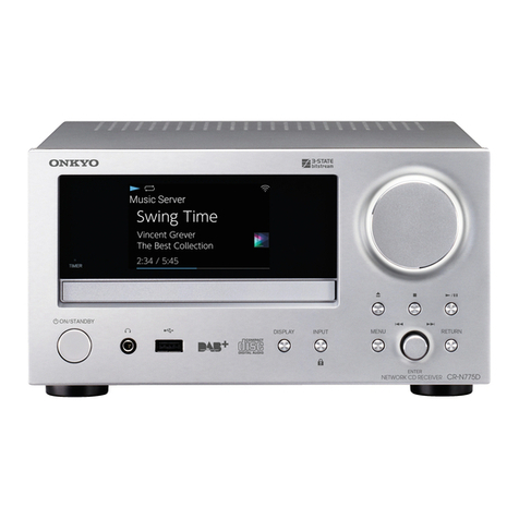 Onkyo CR-N775D User manual