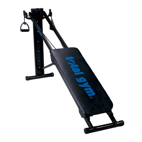 Total Gym 2000 User manual