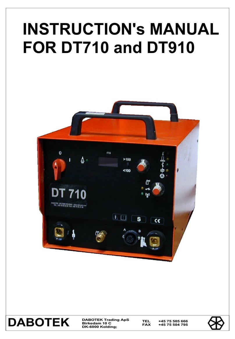 Dabotec DT710 instruction manual