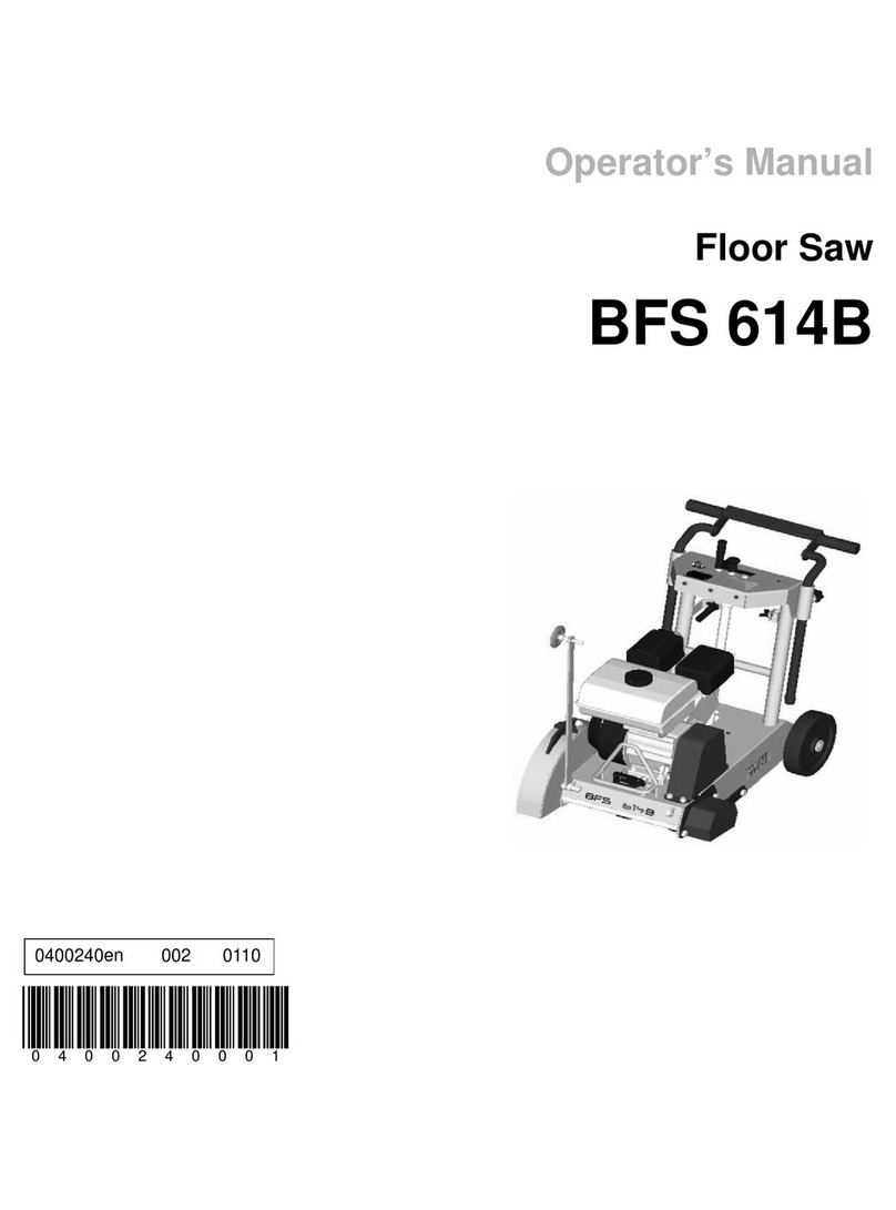 Wacker Neuson BFS 614B User manual Wacker Neuson BFS 614B User manual