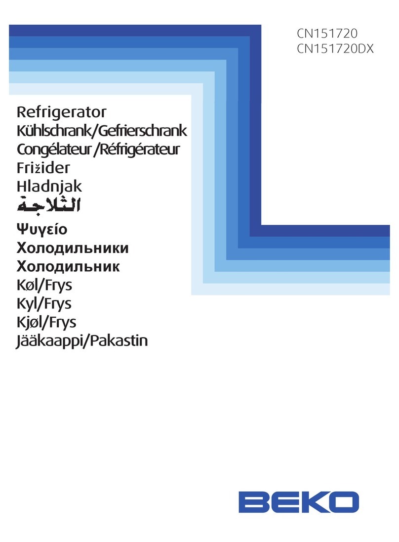 Beko CN151720 User manual