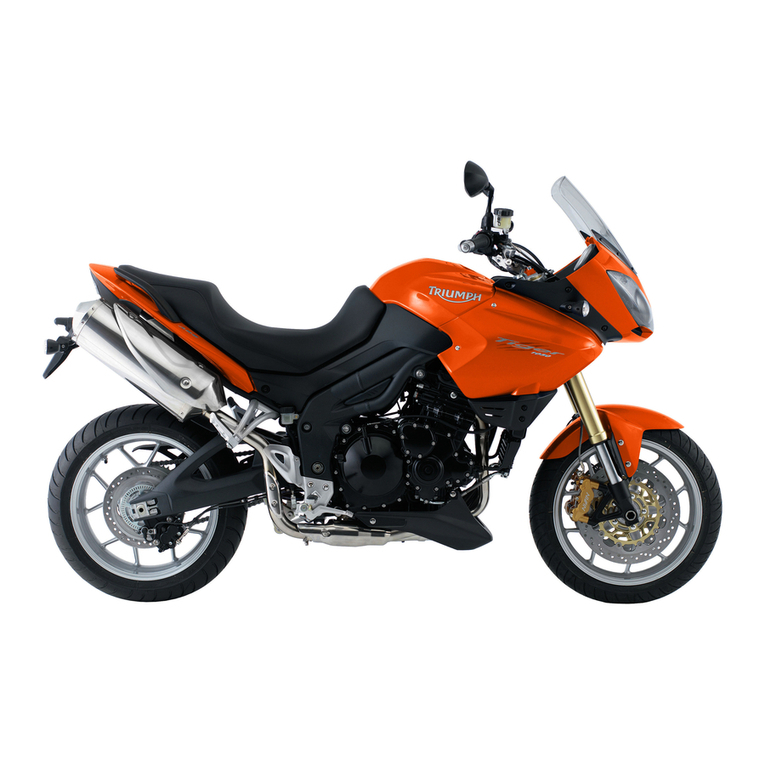 Triumph Tiger 1050 2008 Owner's handbook