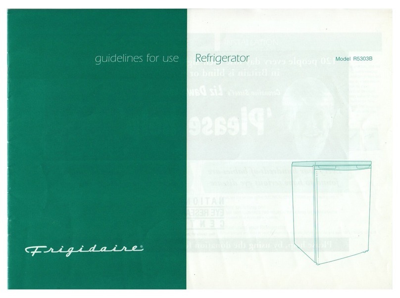 Frigidaire R5303B Guidelines for use