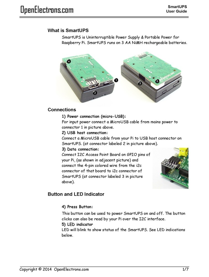 OpenElectrons.com SmartUPS user guide