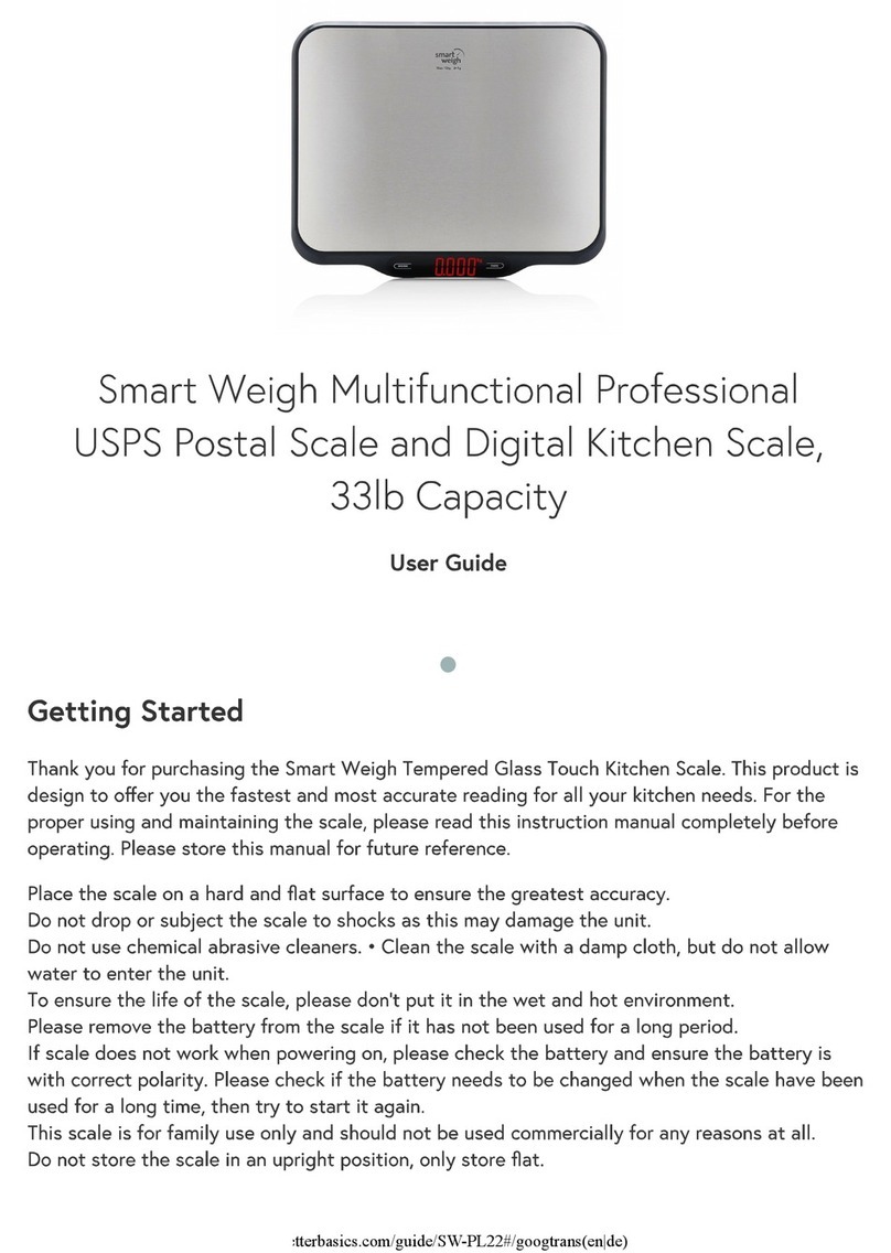 Smart Weigh SW-PL22 user guide