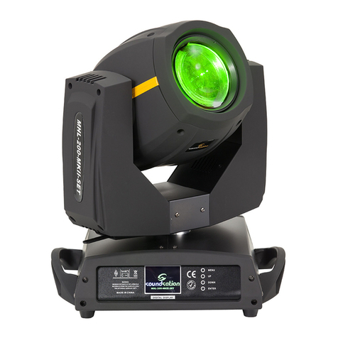 Sound Sation MHL-200-MKII Beam 200 Product instructions