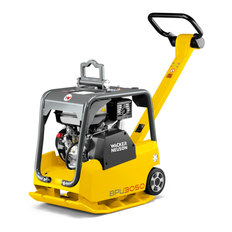 Wacker Neuson BPU 2540 Operator's manual