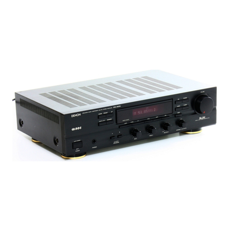 Denon DRA-365R User manual