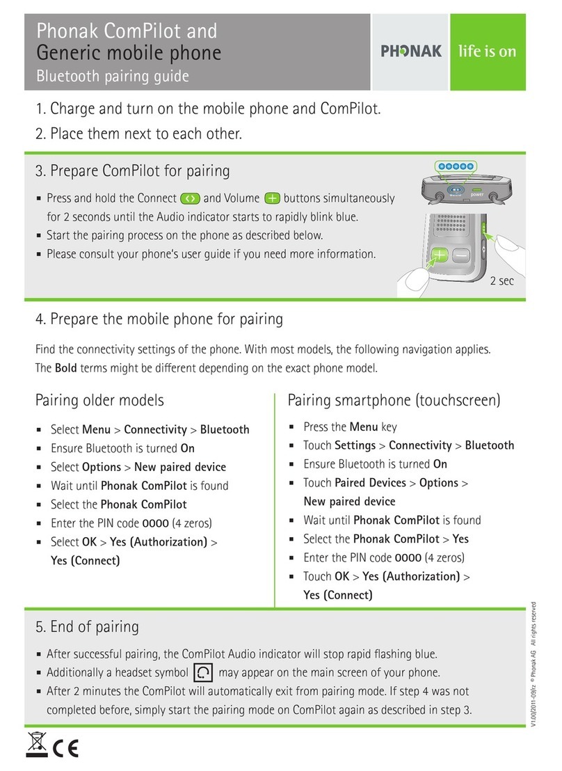 Phonak ComPilot Setup guide
