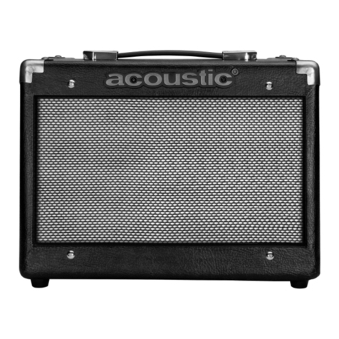 Acoustic A15 owner's manual