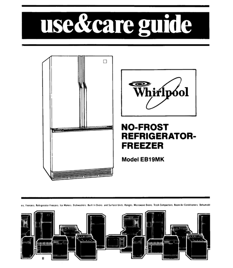 Whirlpool EB19MK Use & care guide