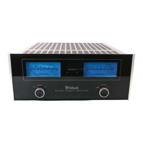 McIntosh MC300 User manual