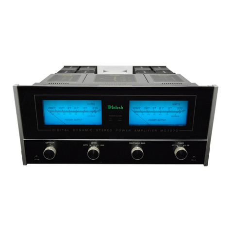 McIntosh MC 7270 User manual