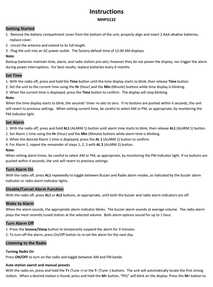 Peakeep MHP3132 instructions
