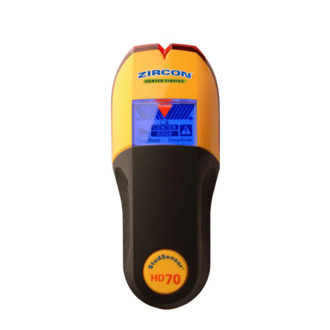 Zircon StudSensor HD70 OneStep user manual