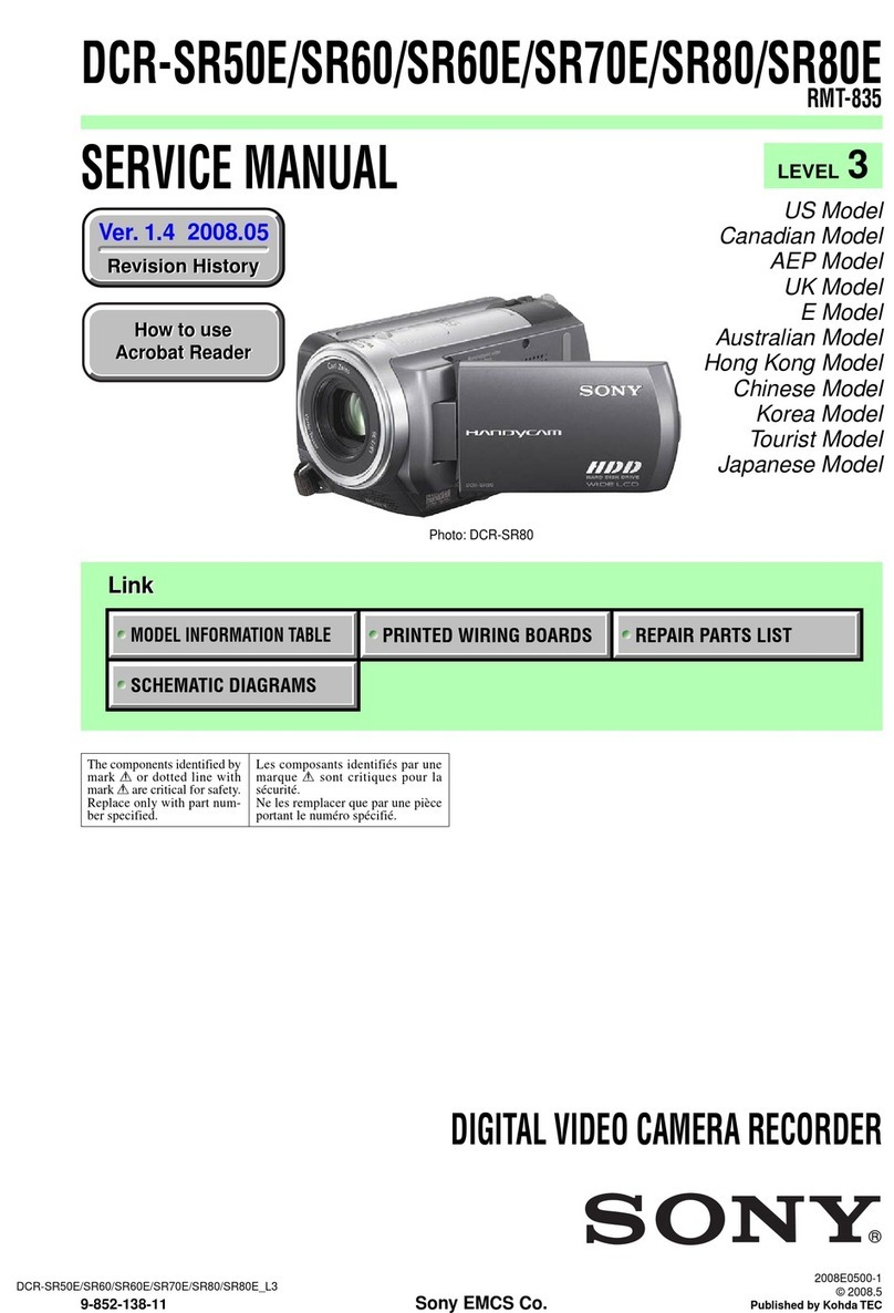 Sony Handycam DCR-SR50E User manual