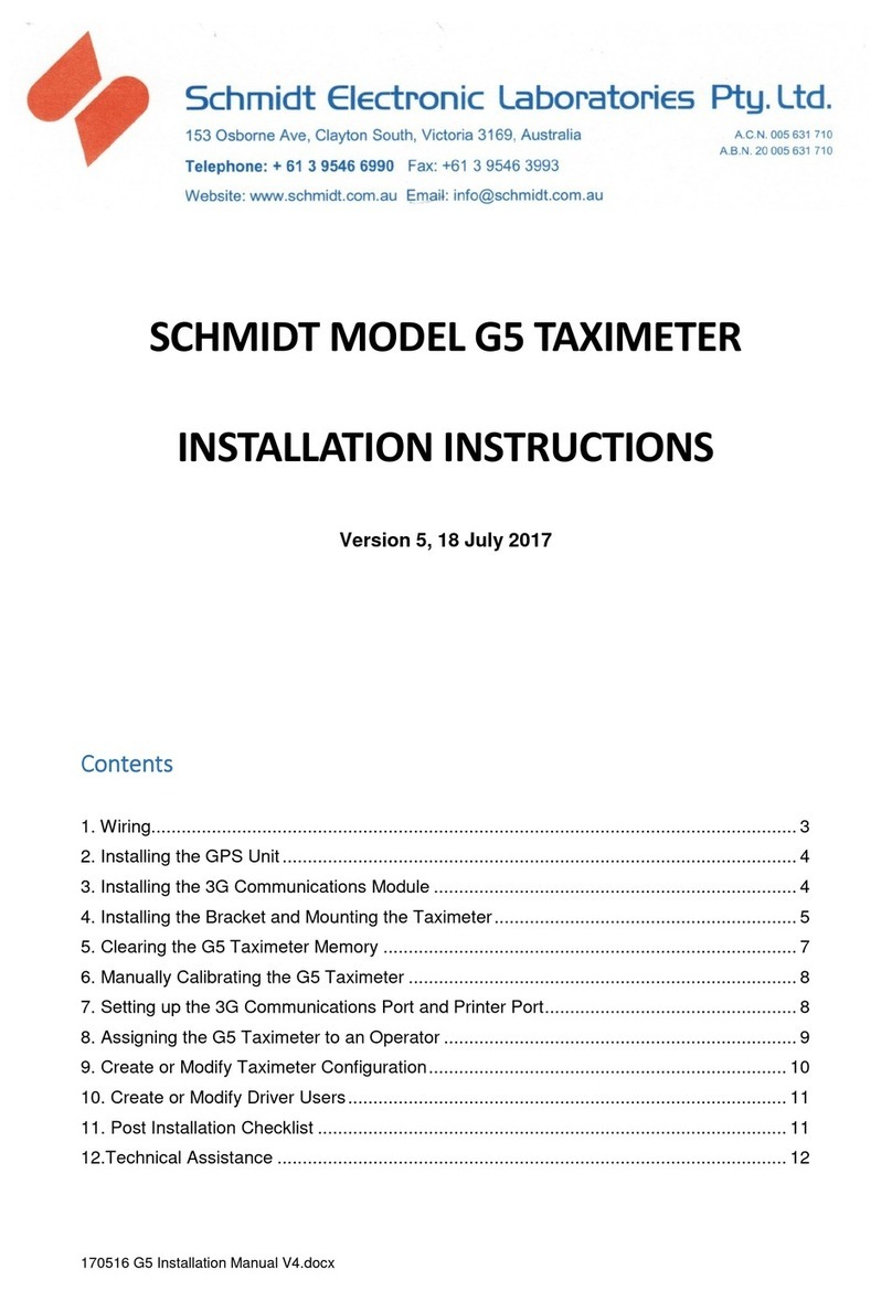 Schmidt G5 installation instructions