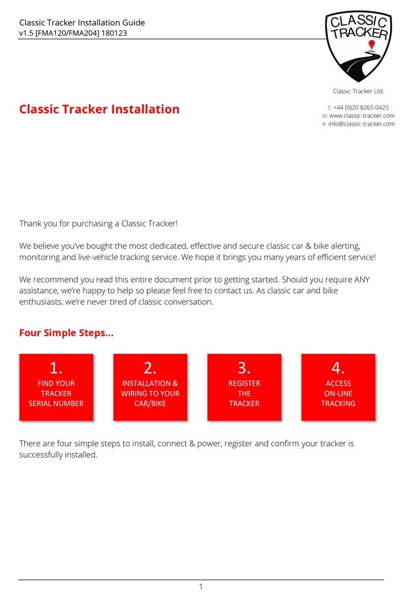 Classic tracker OBD-II installation guide