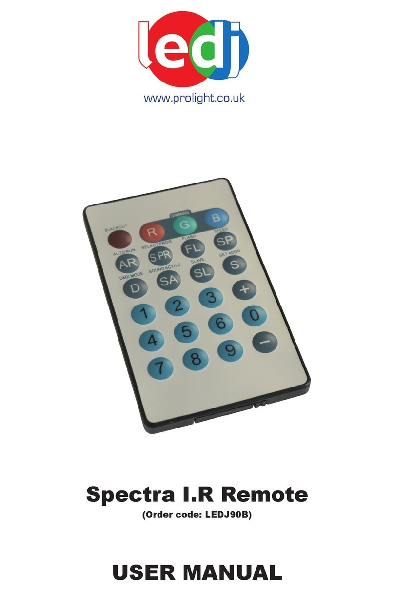 Ledj LEDJ90B user manual
