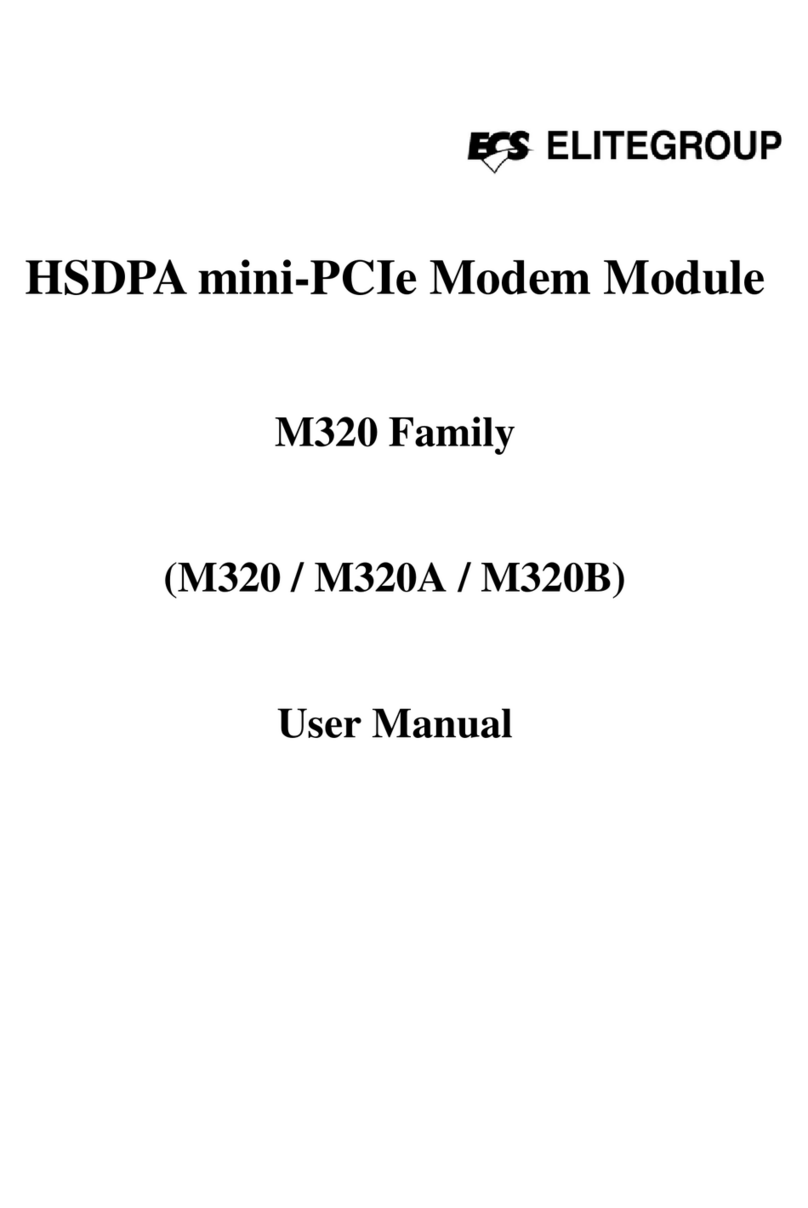 ECS M320 user manual
