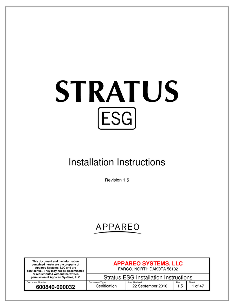 Appareo Systems Stratus ESG installation instructions