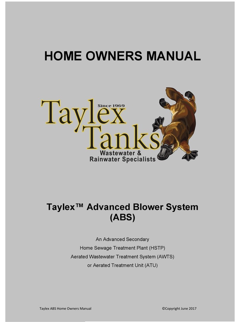 Taylex ABS owner's manual