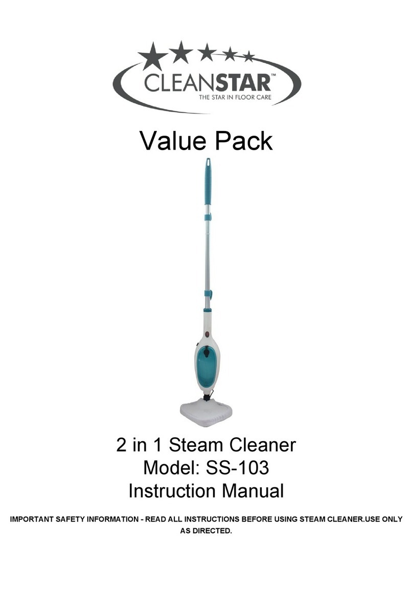 CleanStar SS-103 instruction manual