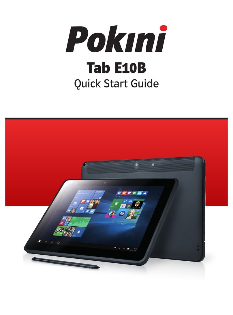 Pokini tab E10B quick start guide